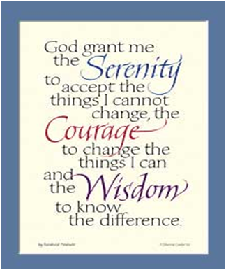 serenity prayer tattoos