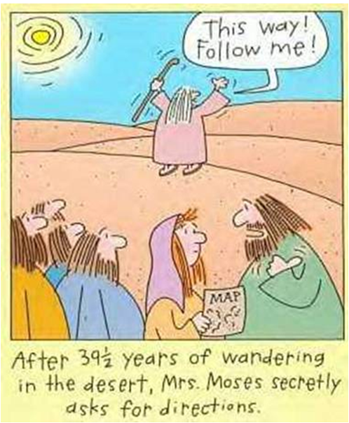 Moses Cartoon