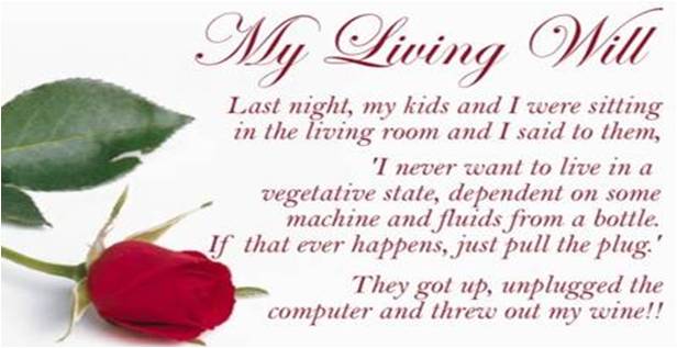 my living will
